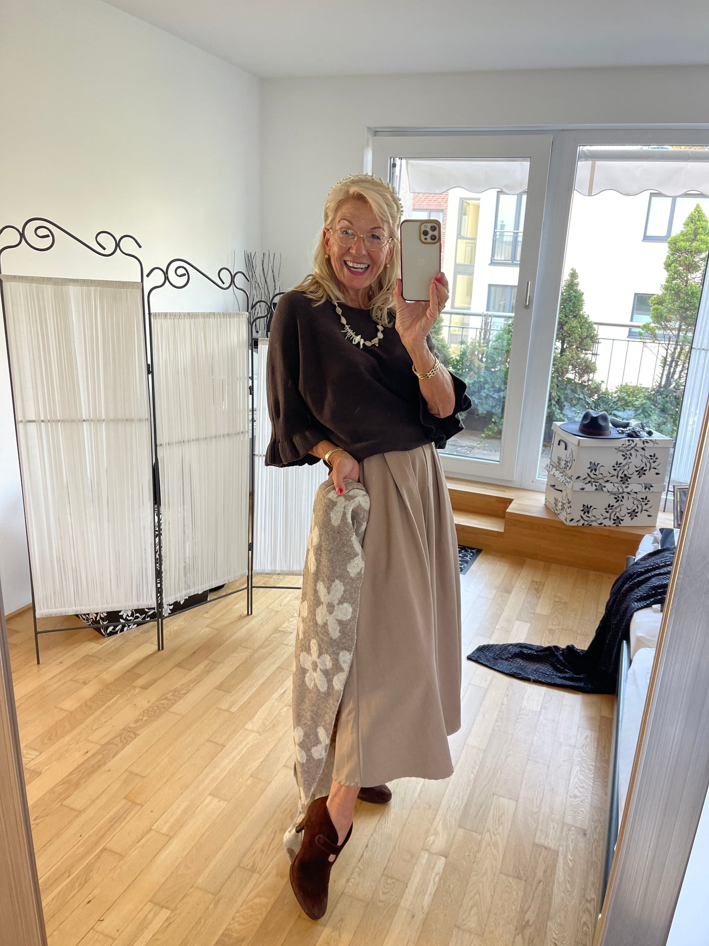 Pullover COLETTE schoko €69,90; edel, schick und so kuschelig