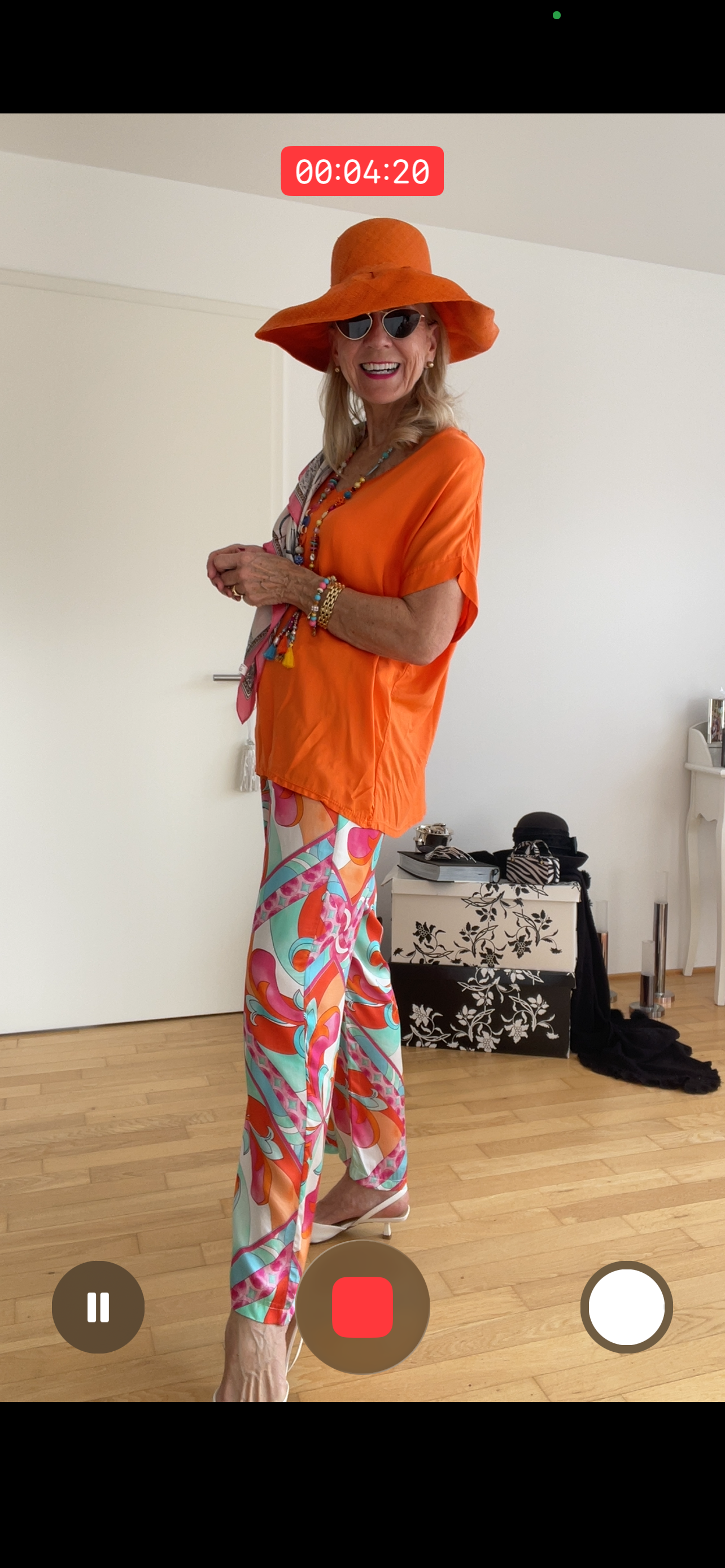 Oberteil CAMILLA orange €69,90