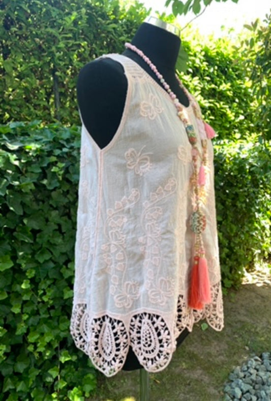 Oberteil/Top LUCA rose; jetzt €29,90 statt €59,90 im Super-Summer-Sale