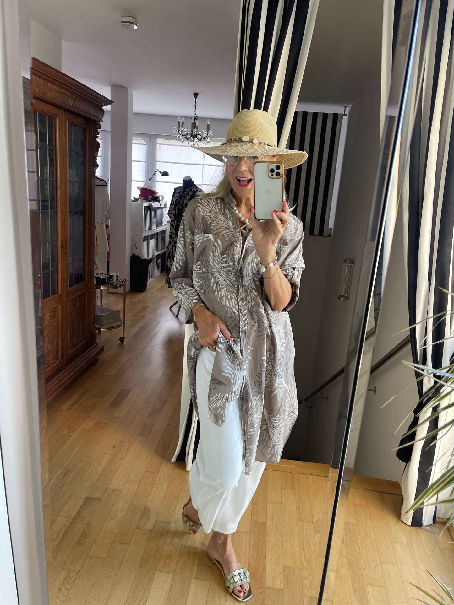 Tunika KARLI taupe; €49,90 statt €79,90 so edel uns so herrlich vielseitig
