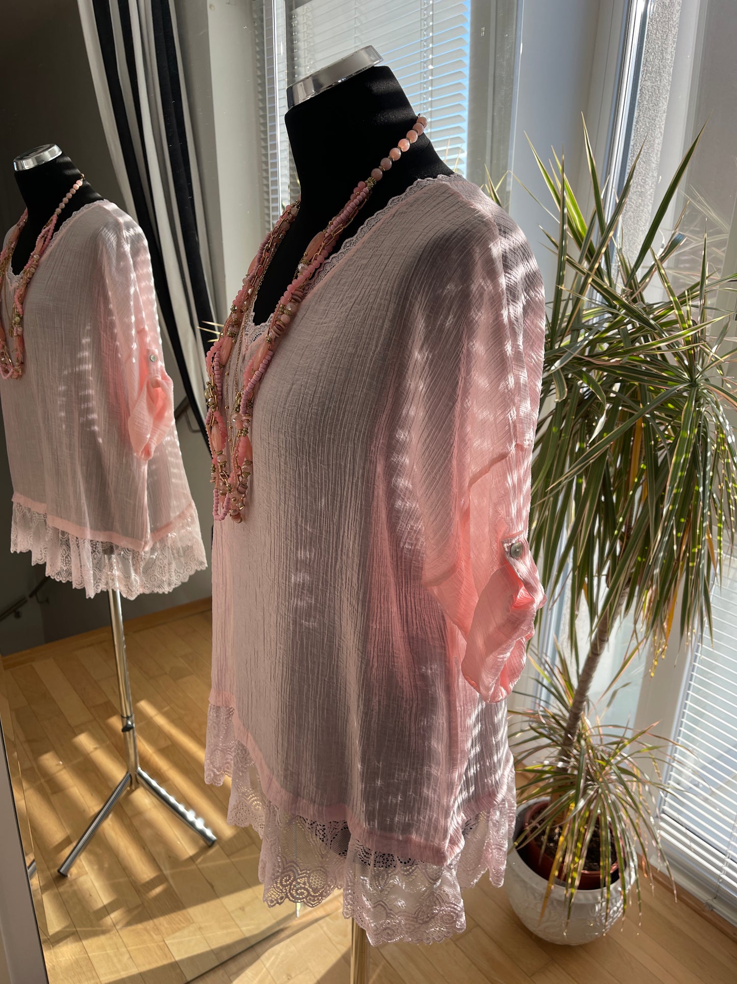 Tunika HELEN rose; €69,90 soo herrlich duftig, luftig.. und perfekt für XXL-Größen