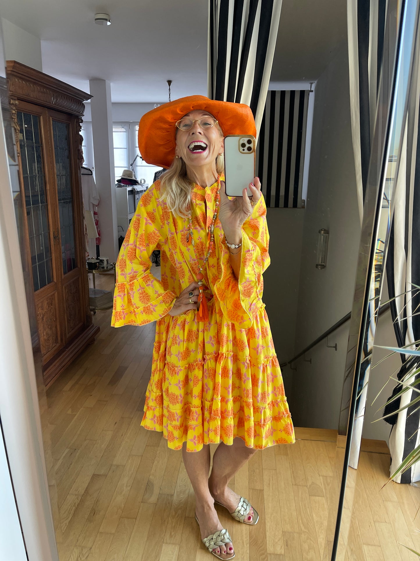 Tunika RICHY orange/yellow €59,90 statt €99,90 … so strahlend wie der Sonnenschein