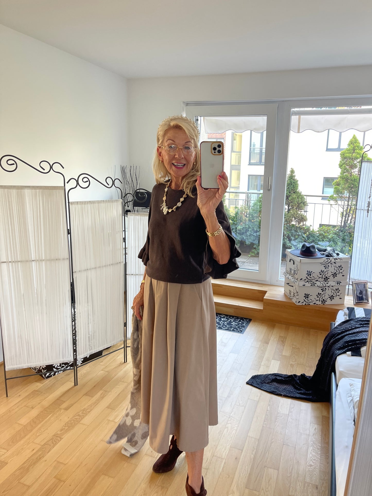 Pullover COLETTE schoko €69,90; edel, schick und so kuschelig