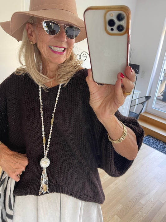 Pullover ARMSTRONG schoko €79,90; so kuschelig, so lässig, so herrlich wunderbar 🍂