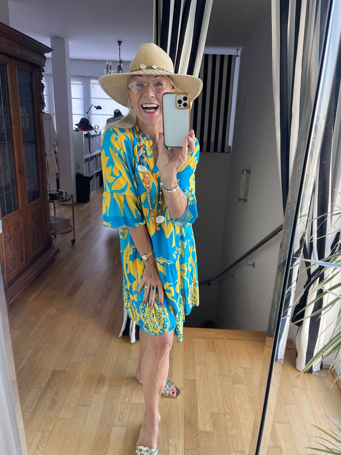 Kleid FALKO 59,90 statt €89,90; was für eine tolle Farbkombination!!!