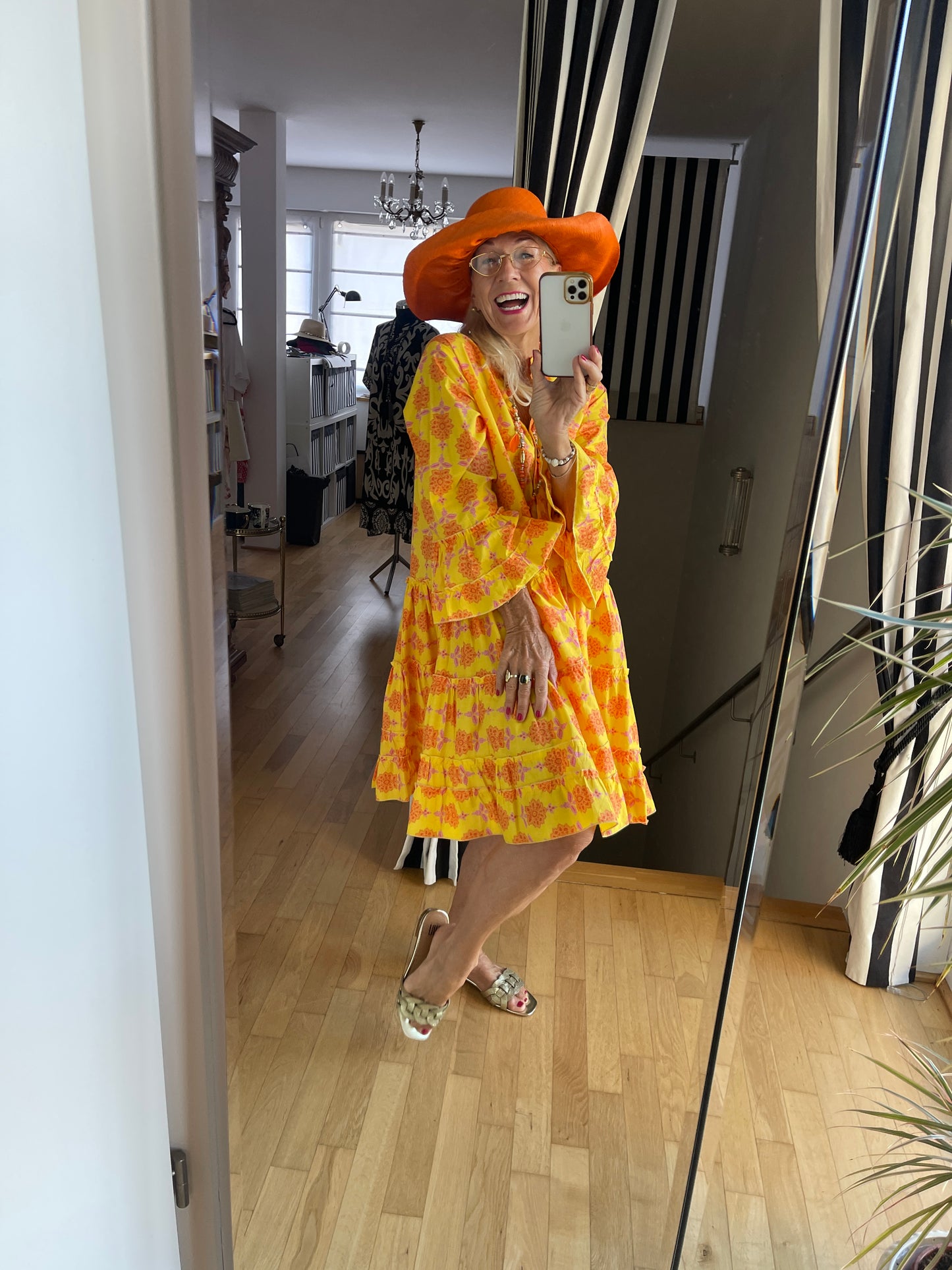 Tunika RICHY orange/yellow €59,90 statt €99,90 … so strahlend wie der Sonnenschein