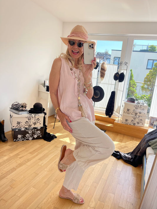 Oberteil VERENA rosa; jetzt €29,90 statt €69,90 im Super Summer Sale