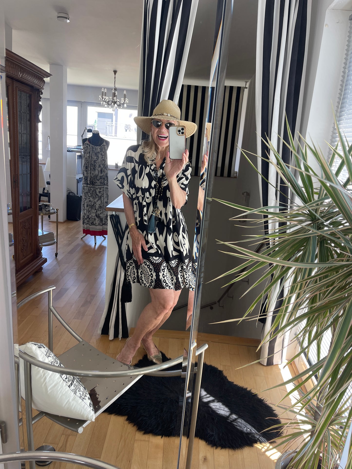 Tunika SULTA €89,90; ob als Longtunika oder als Kleid, das Modell ist einfach genial