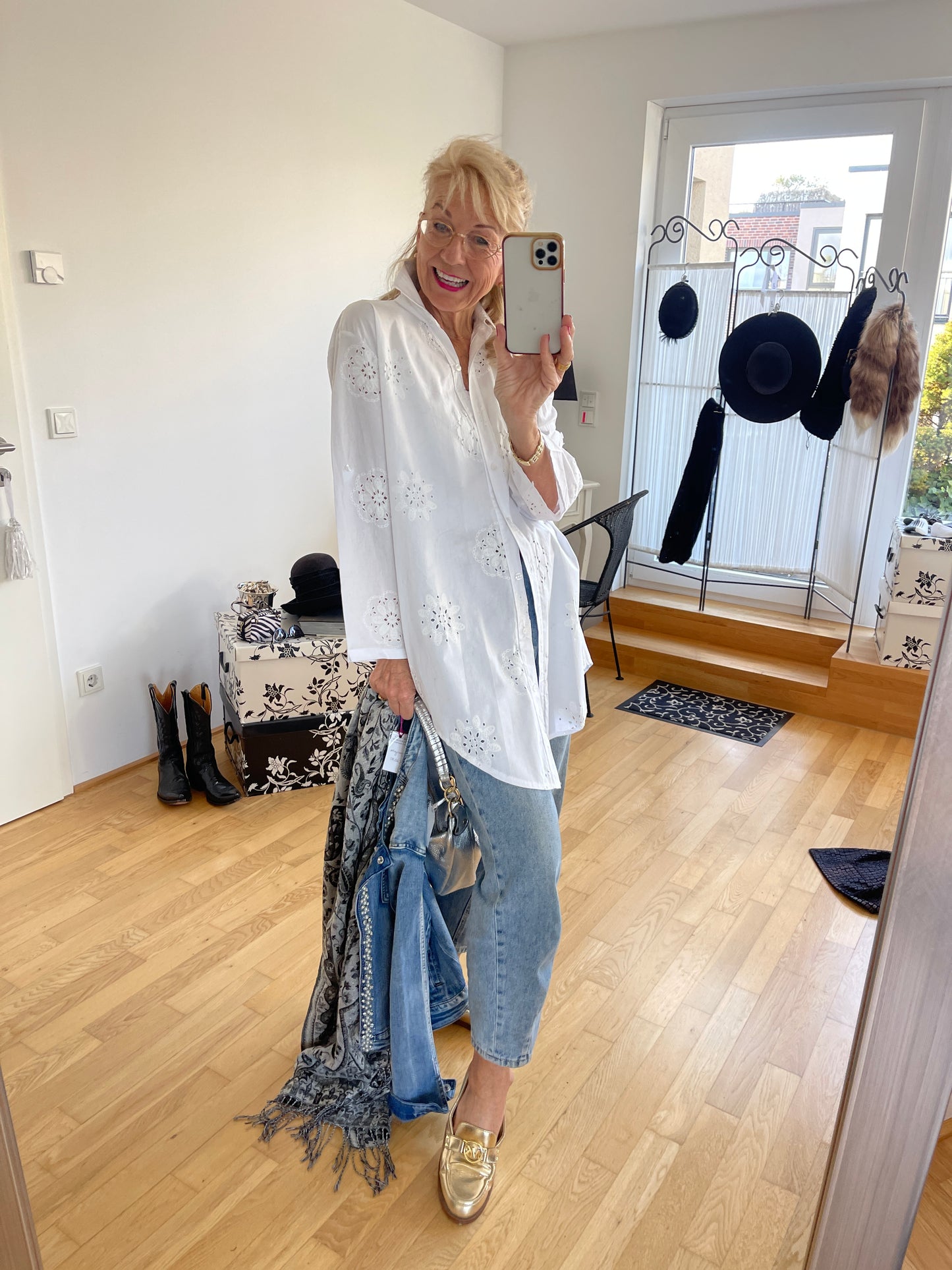 Hose MELLY ; toll sitzende Jeans im Karotten-Style  IM BLACK-FRIDAY OUTLET“ nur noch €50,00 statt €99,90