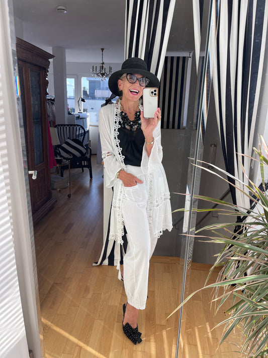 Jacke NAPOLI white; €99,90…original ital. Style .. einfach so schön