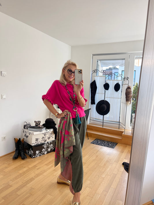 Pullover COLETTE pink €69,90; so edel, schick und kuschelig 🍁