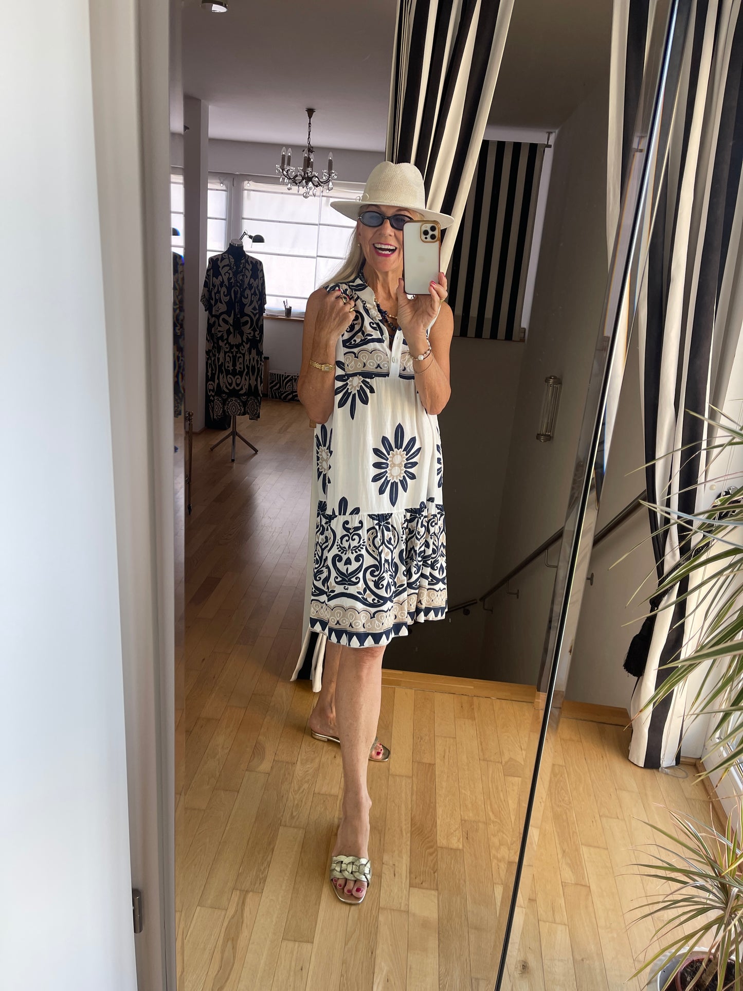 Kleid JONTE blue €49,90 statt €79,90… ein luftiger, sommerlicher Allrounder ☀️