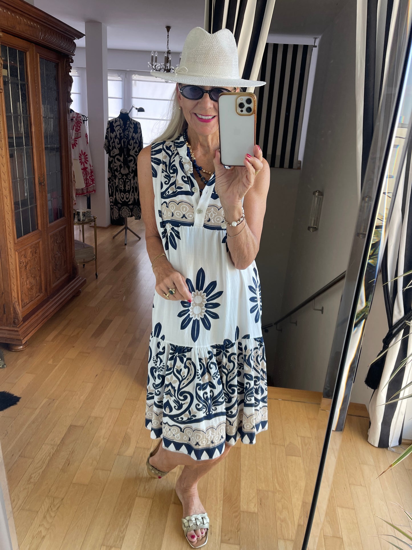 Kleid JONTE blue €49,90 statt €79,90… ein luftiger, sommerlicher Allrounder ☀️