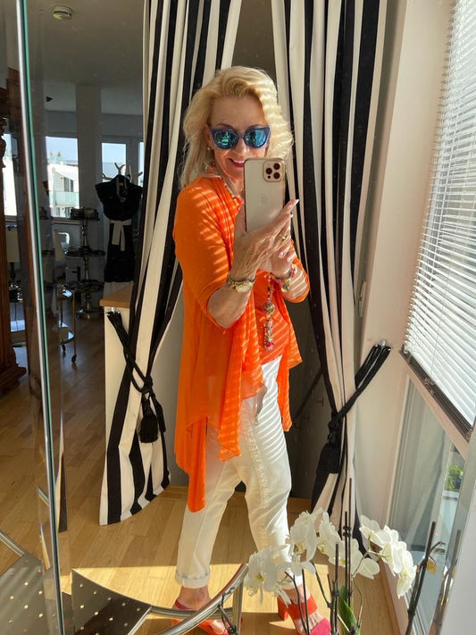 Jacke ROME orange €79,90, lässig schick, figurbetont!
