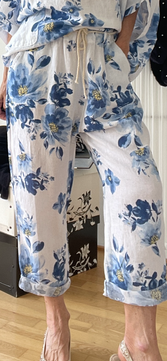 Hose SUMMER white; jetzt €29,90 anstatt €89,90 im Super Summer Sale