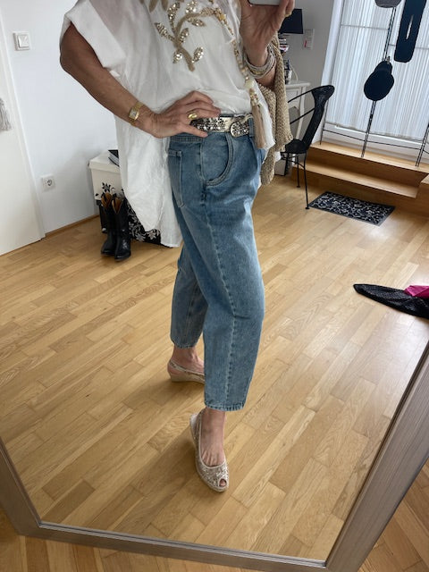 Hose MALLY Jeans; jetzt im Summer-Sale €59,90 statt €99,90 im Super Summer Sale