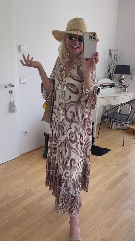 Kleid ROMEO mokka; jetzt €59,90 statt €99,90 im Super Summer Sale