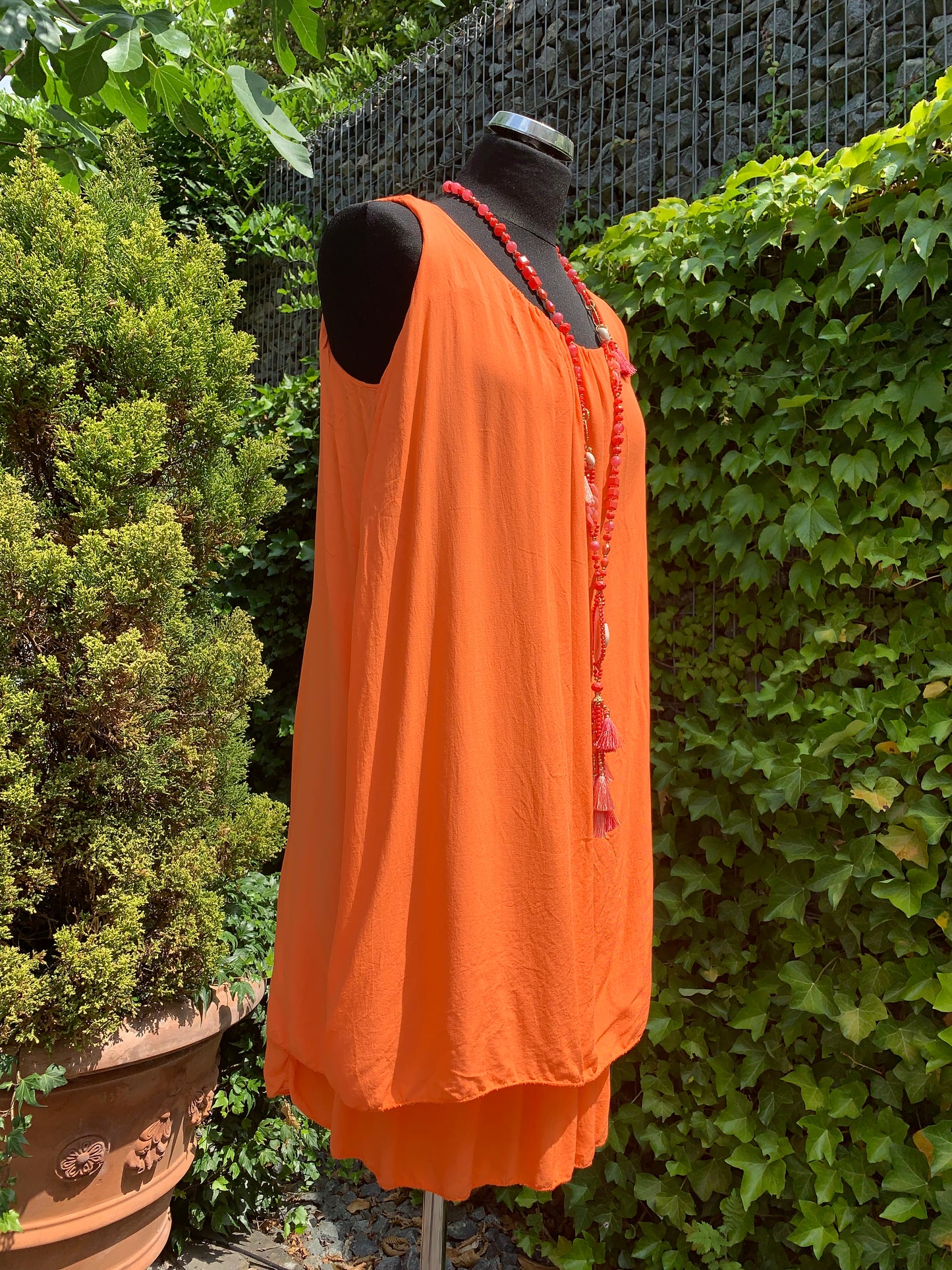 Kleid FARNO orange  jetzt €39,90 im ENDLES-SUMMER-SALE
