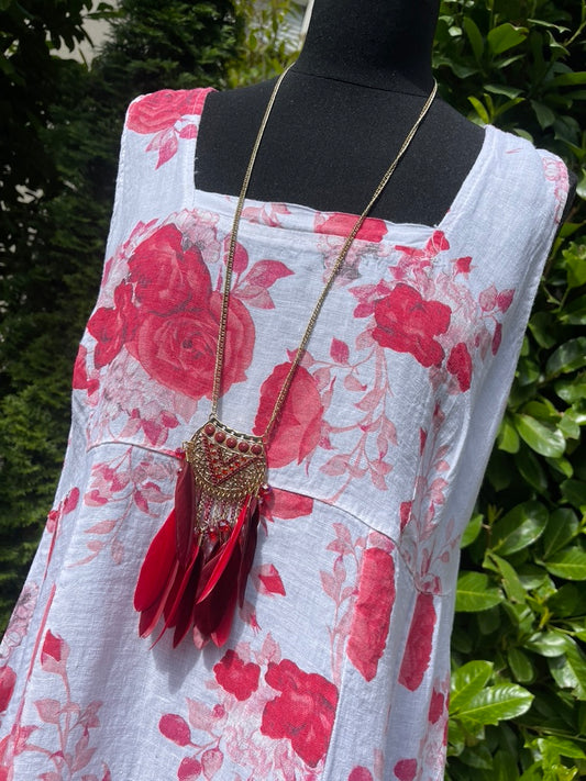 Kette INDIO red €28,90 jetzt im ENDLESS-SUMMER-SALE
